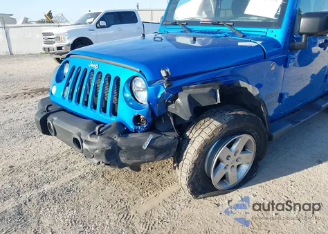 2016 Jeep Wrangler Unlimited Sport z USA, uszkodzony, nr VIN 1C4BJWDG9GL257053